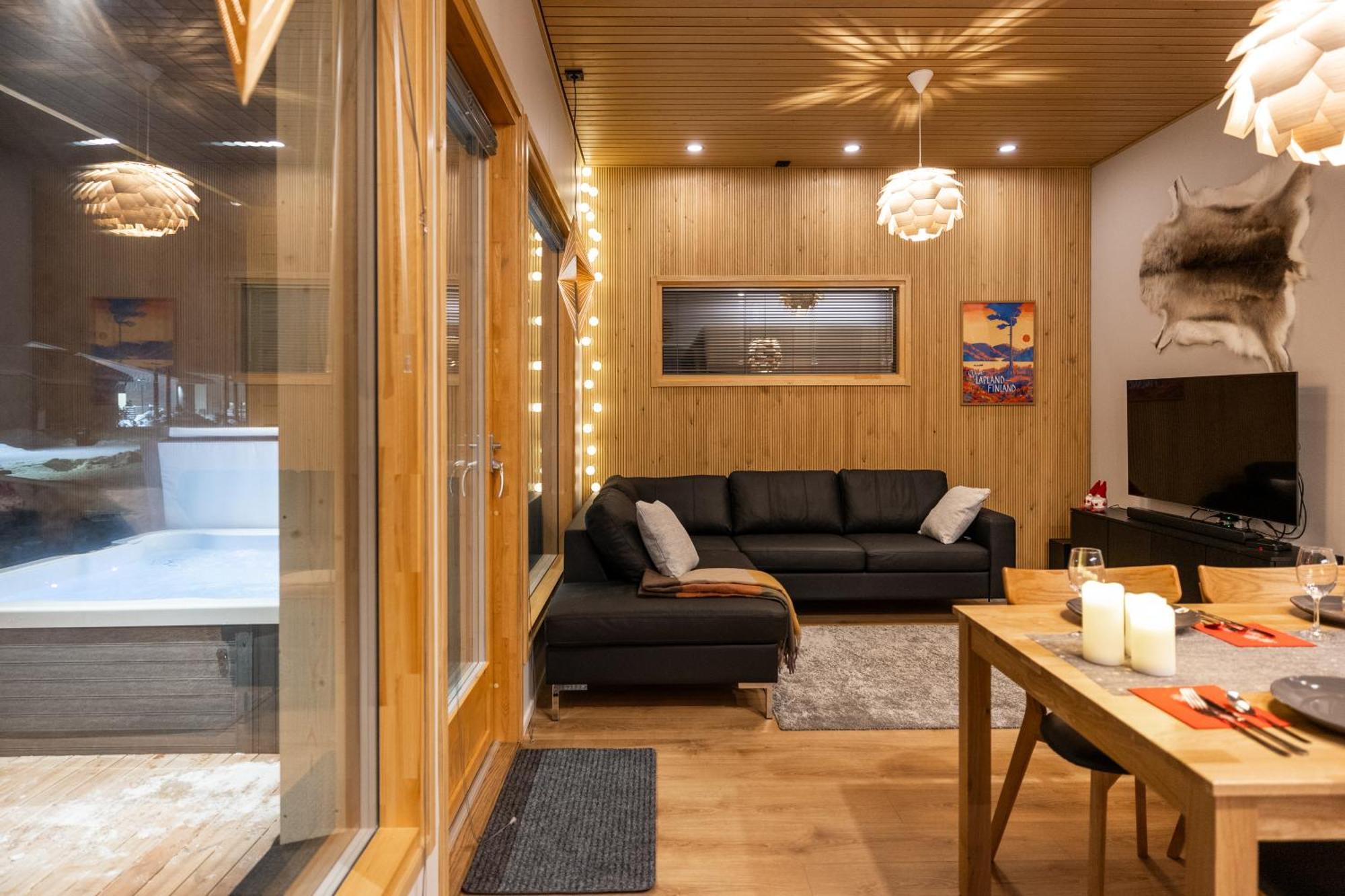 Premium Lapland Villa With Jaguzzi Rovaniemi Ngoại thất bức ảnh