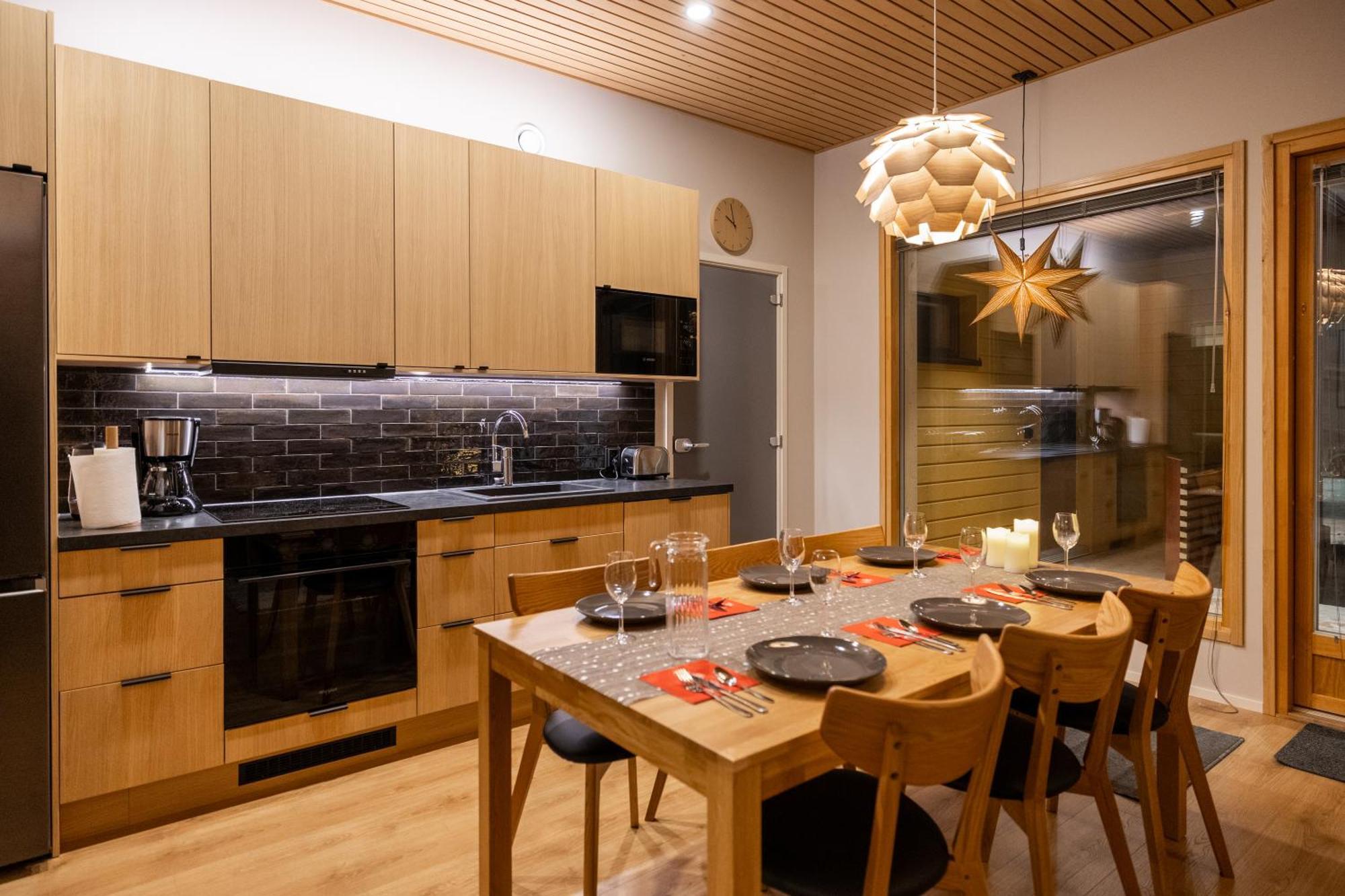 Premium Lapland Villa With Jaguzzi Rovaniemi Ngoại thất bức ảnh